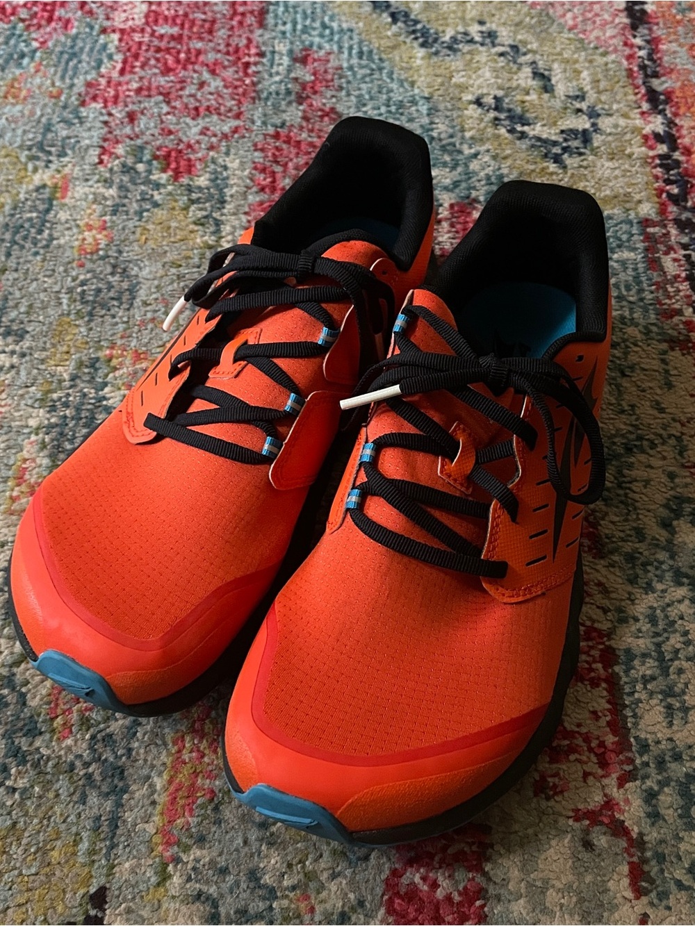Altra Women's Bright Orange Running Sneakers with Black Accents
